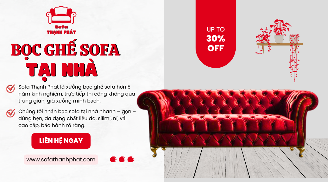 Banner Bọc ghế sofa